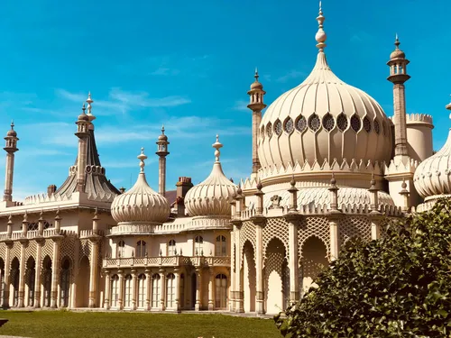 The domes of the Royal Pavilion in Brighton